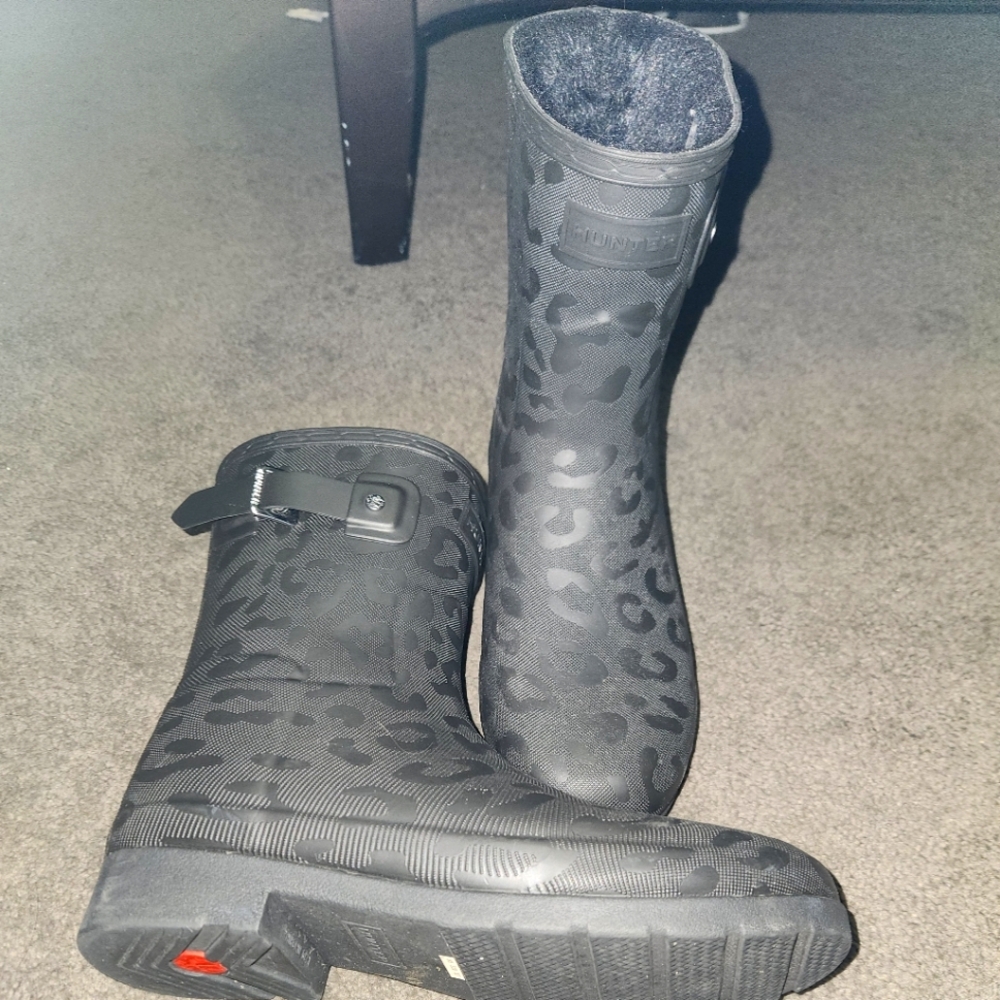 Hunter rain boots